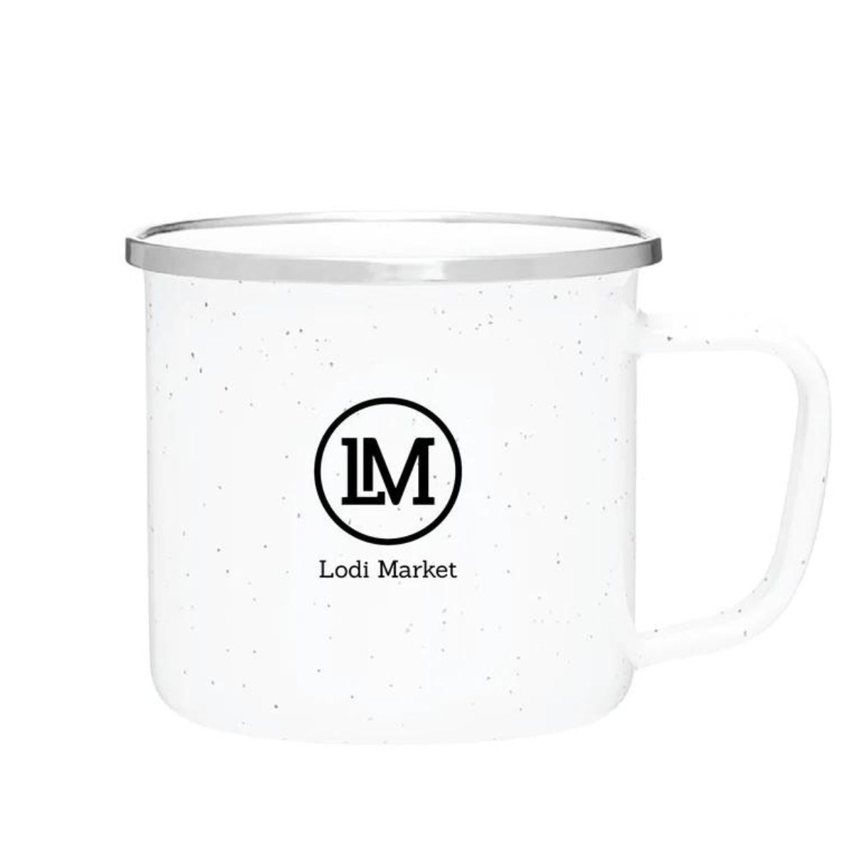 Lodi Market Enamel Coffee Mug